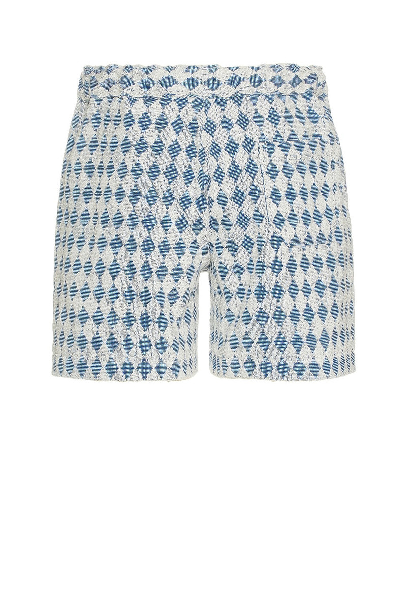 OAS Navy Diamond Terry Shorts outlook