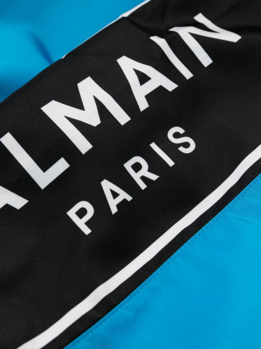 logo-print drawstring swim shorts - 3