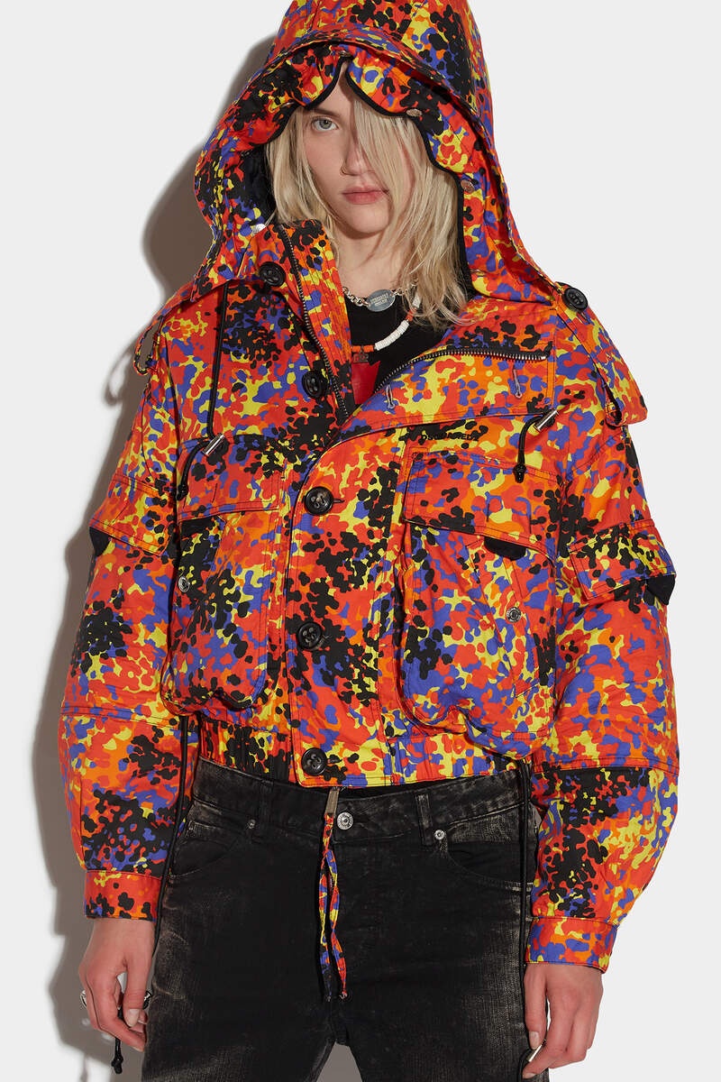 MULTIPOCKET CROP JACKET - 3