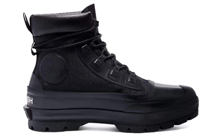 Converse AMBUSH x Chuck Taylor All Star Duck Boot High 'Triple Black' 170588C - 2