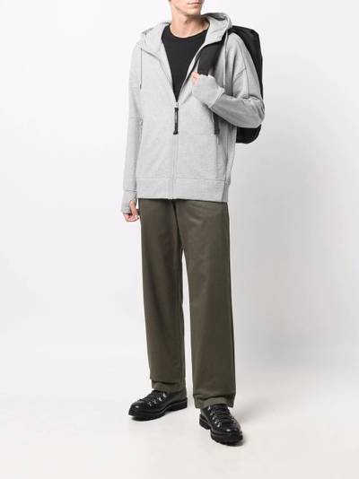 C.P. Company zipped drawstring hoodie outlook