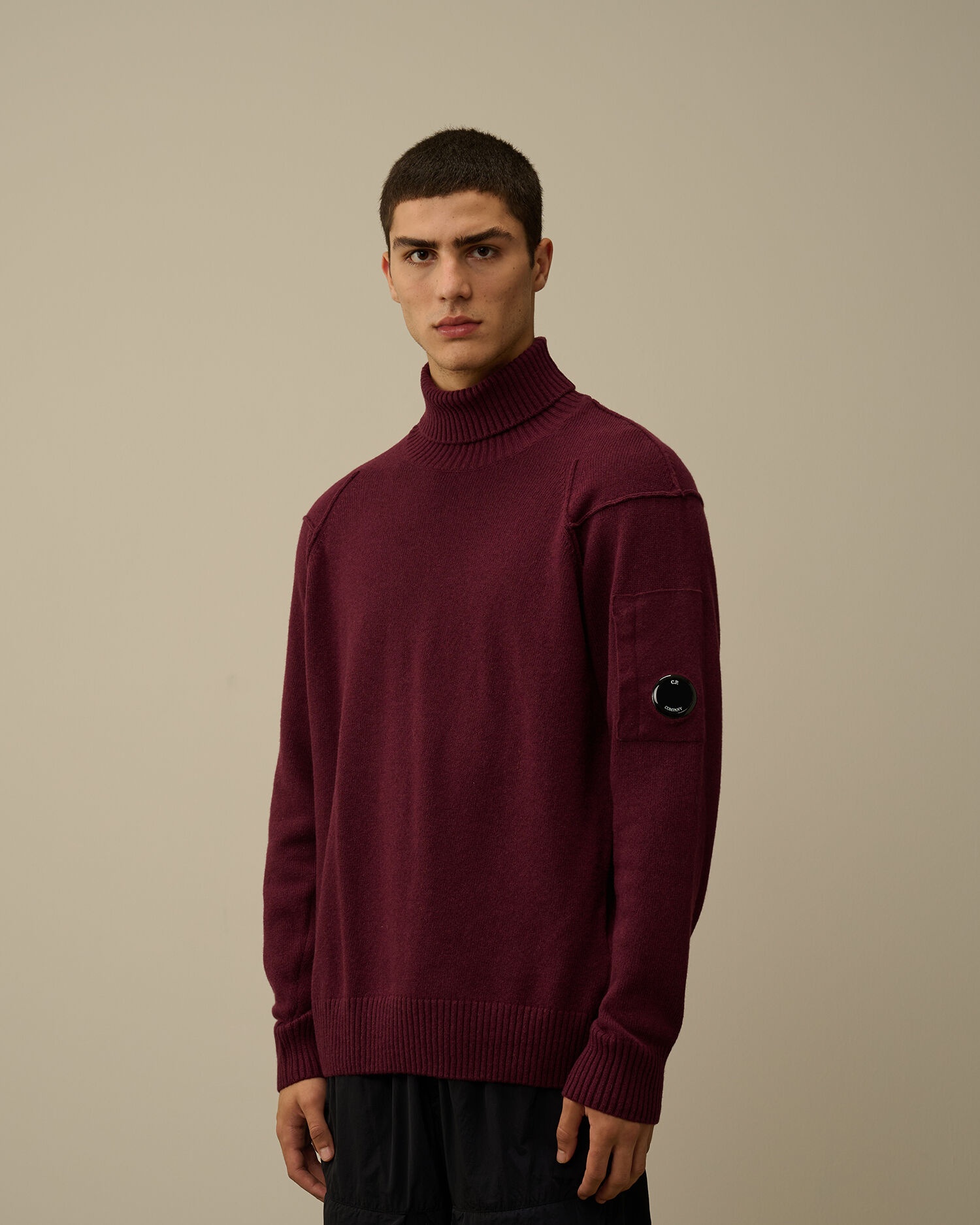 Lambswool GRS Turtleneck Knit - 2