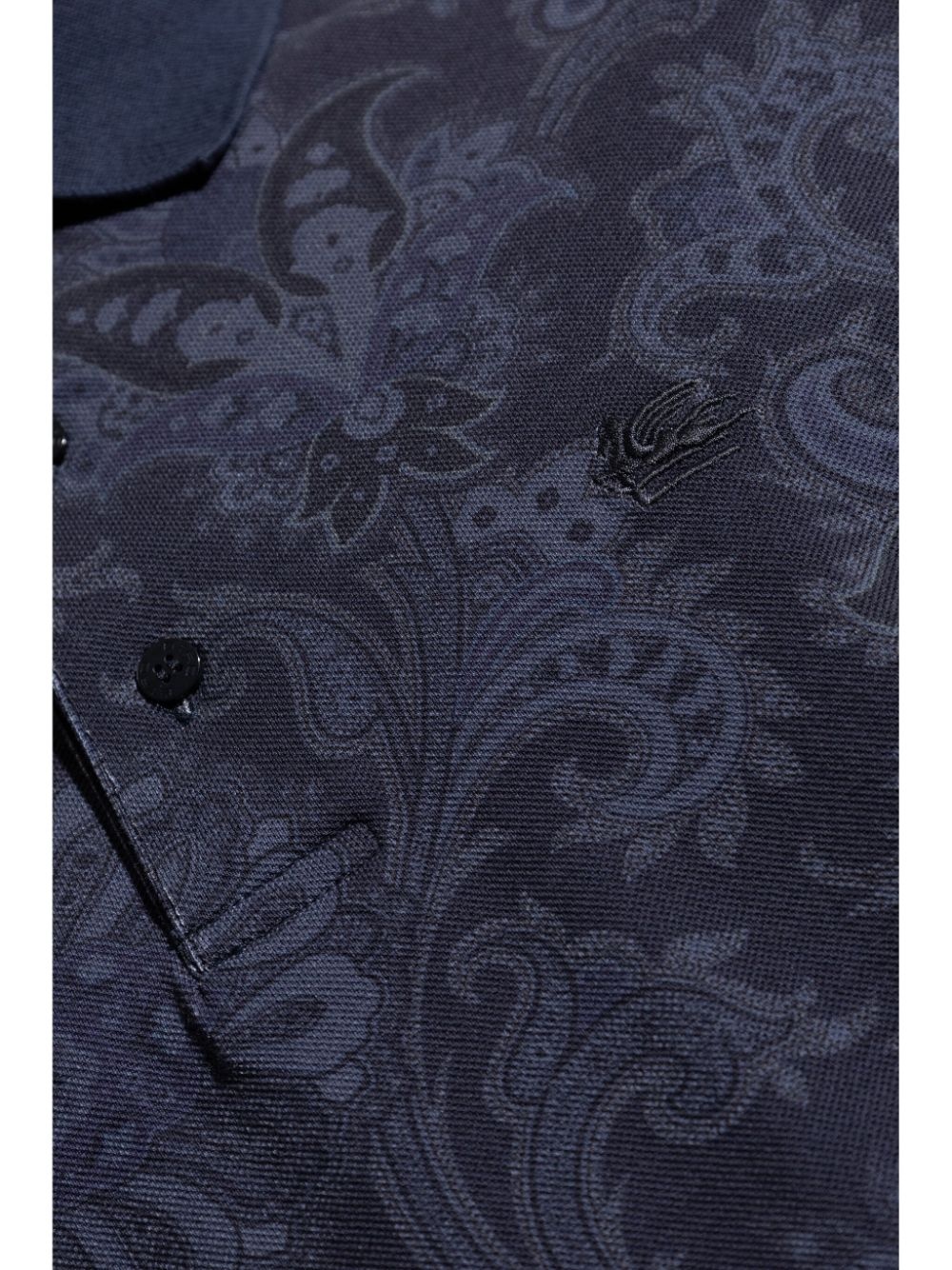 paisley-print polo shirt - 5