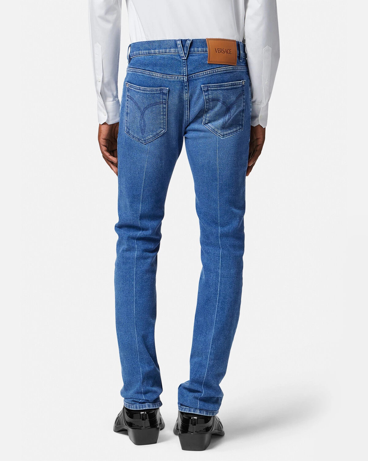 Slim-Fit Tailored Jeans - 4