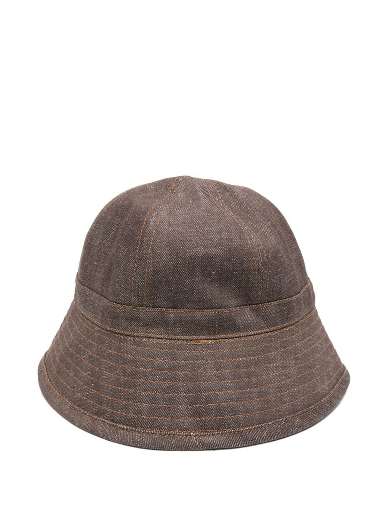 A.P.C. Le Bob logo-embroidered bucket hat outlook