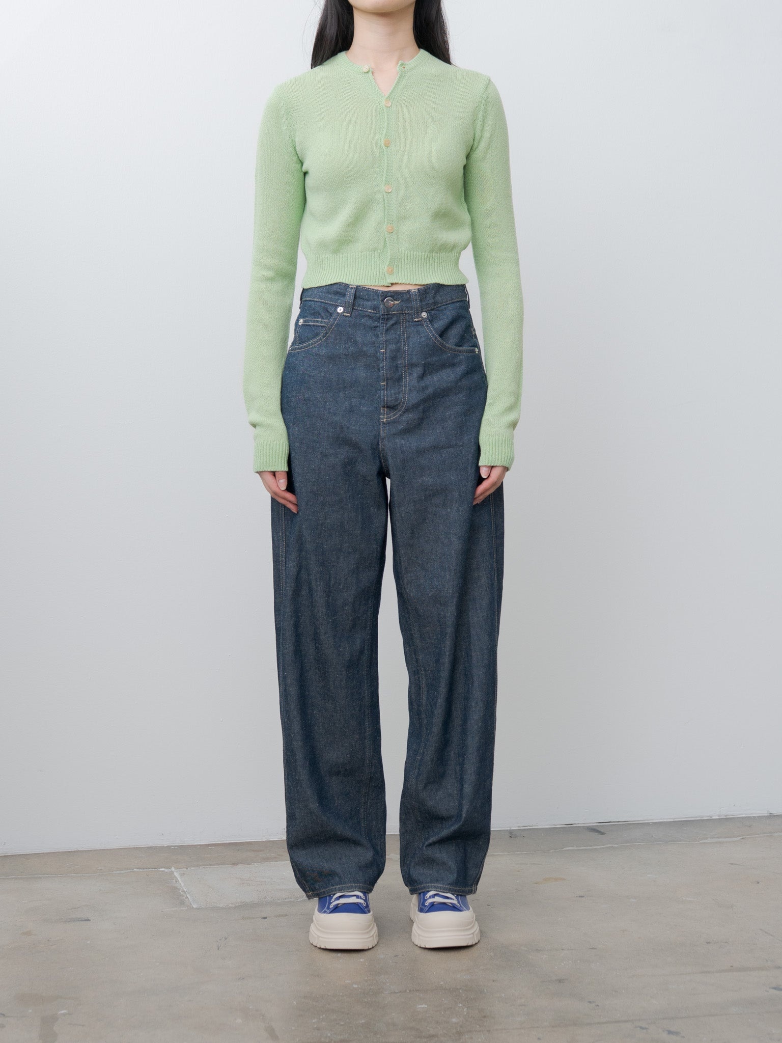 Peggy Denim Trousers - Blue - 5