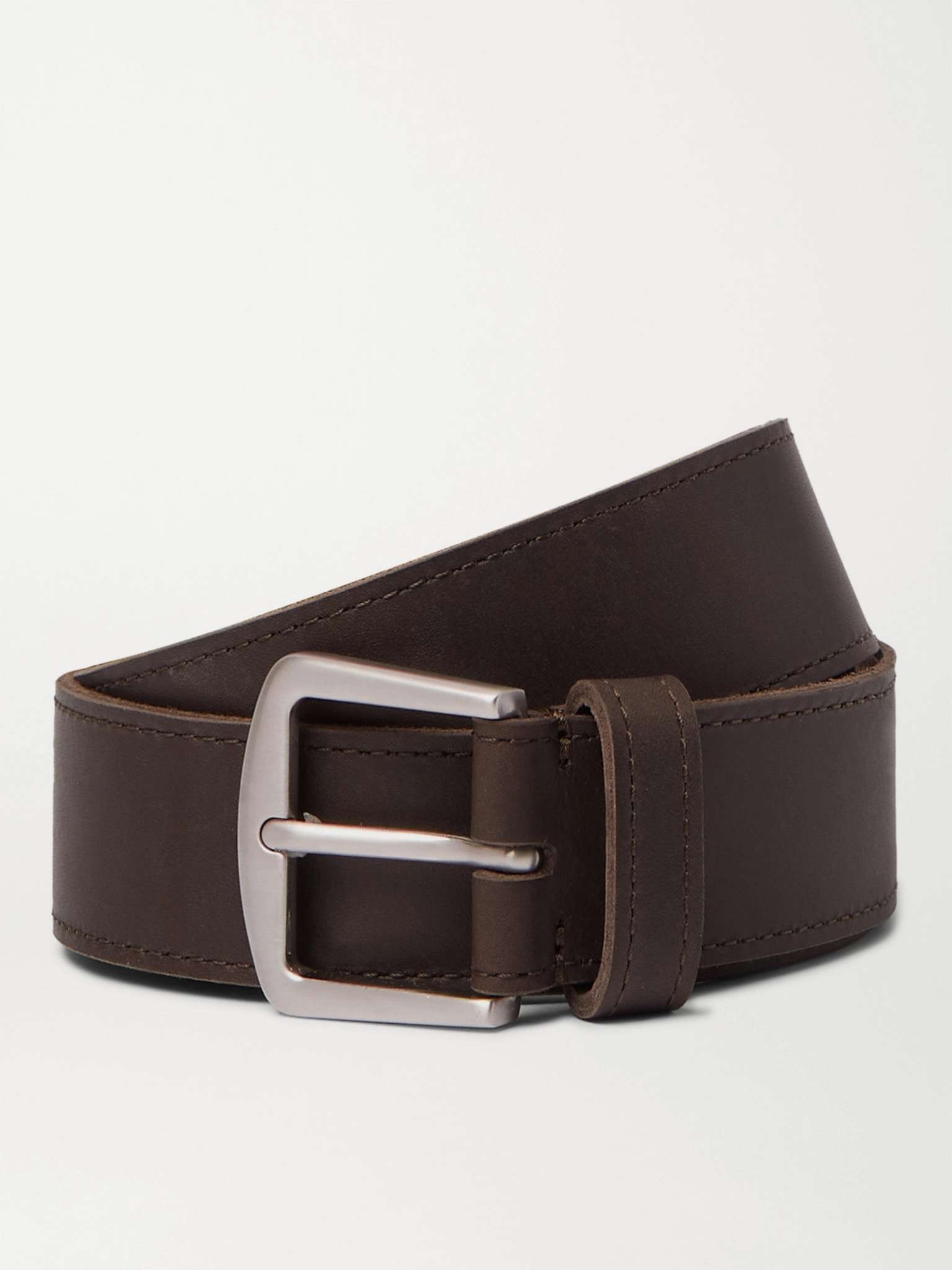 3.5cm Leather Belt - 1