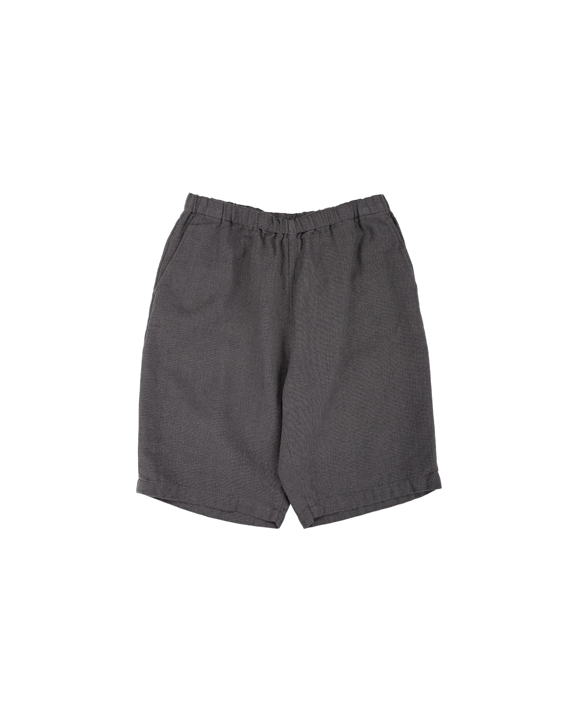 Easy Shorts Cotton Linen Grey - 1