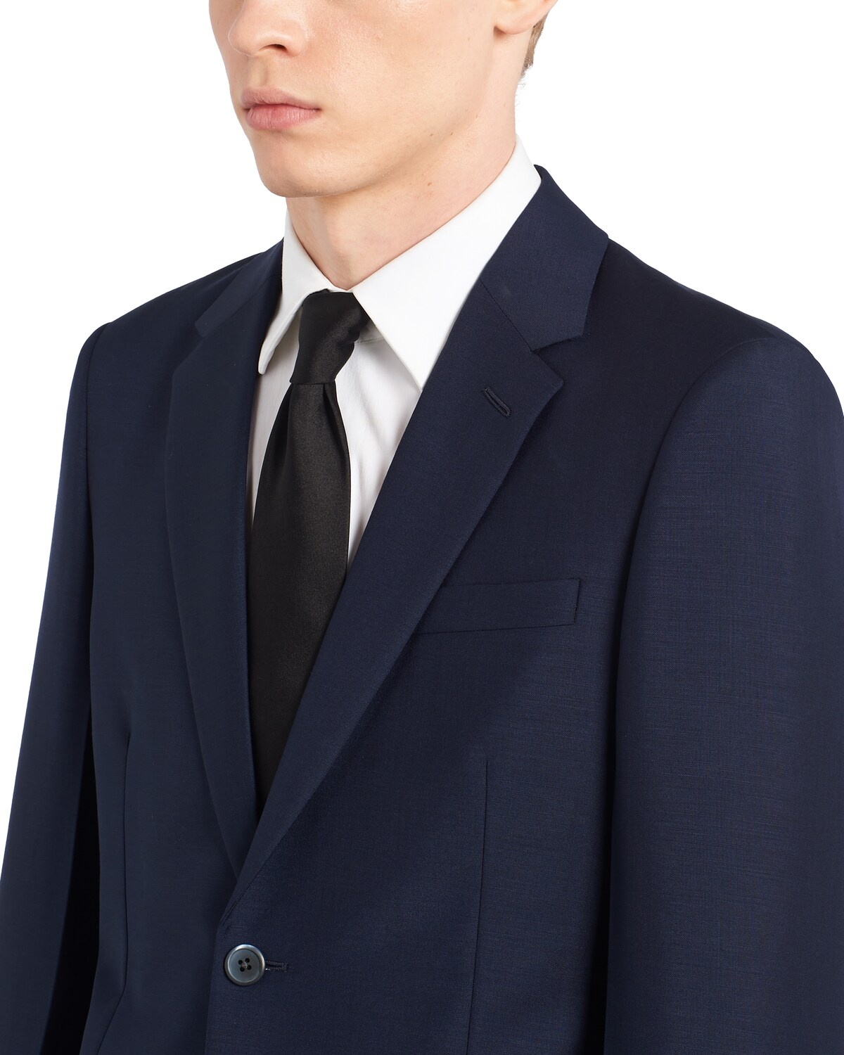 Kid mohair single-breasted suit - 5