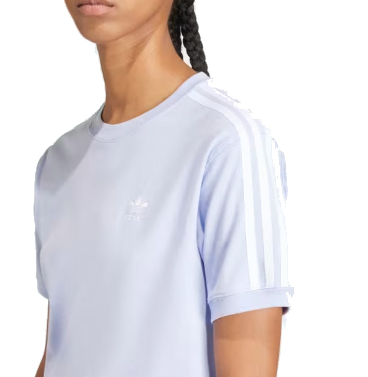 (WMNS) adidas originals 3-Stripes T-Shirt 'Purple' IR8052 - 2