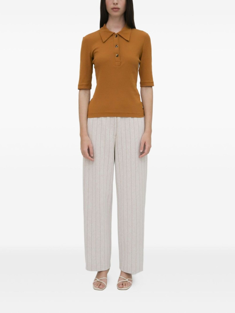 ROSETTA GETTY pinstripe pull-on trousers outlook