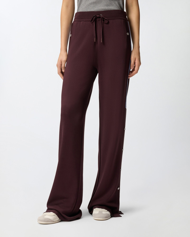 side-stripe drawstring 바지 3