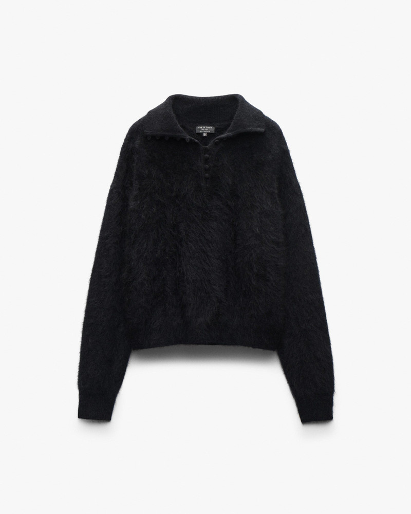 Jada Brushed Cashmere Sweater 1