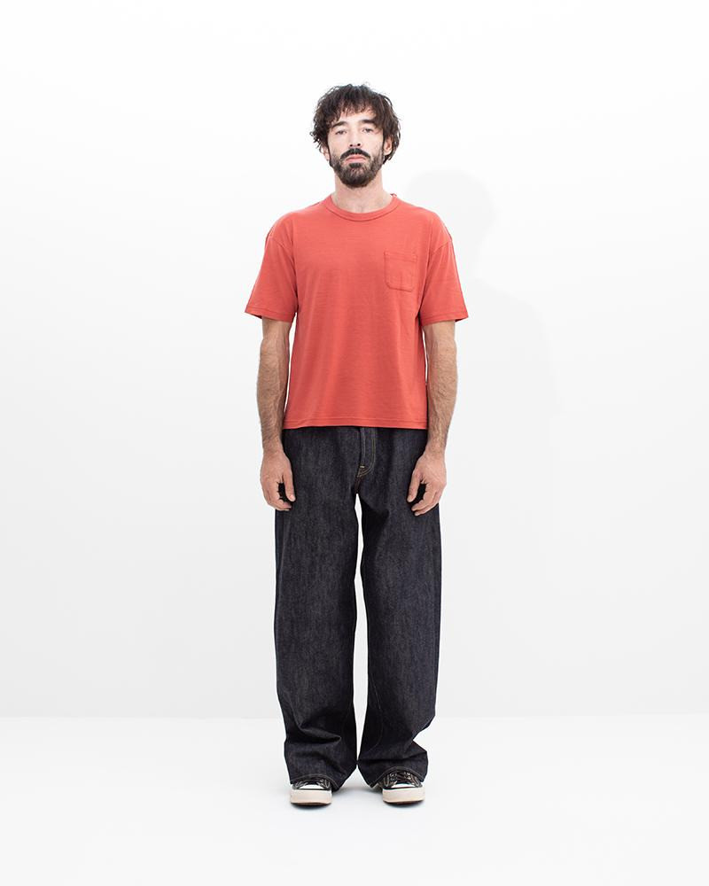 visvim JUMBO TEE S/S (SUPERFINE) RED outlook