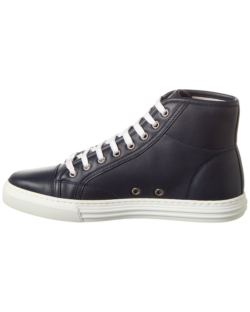 Gucci High-Top Leather Sneaker - 2