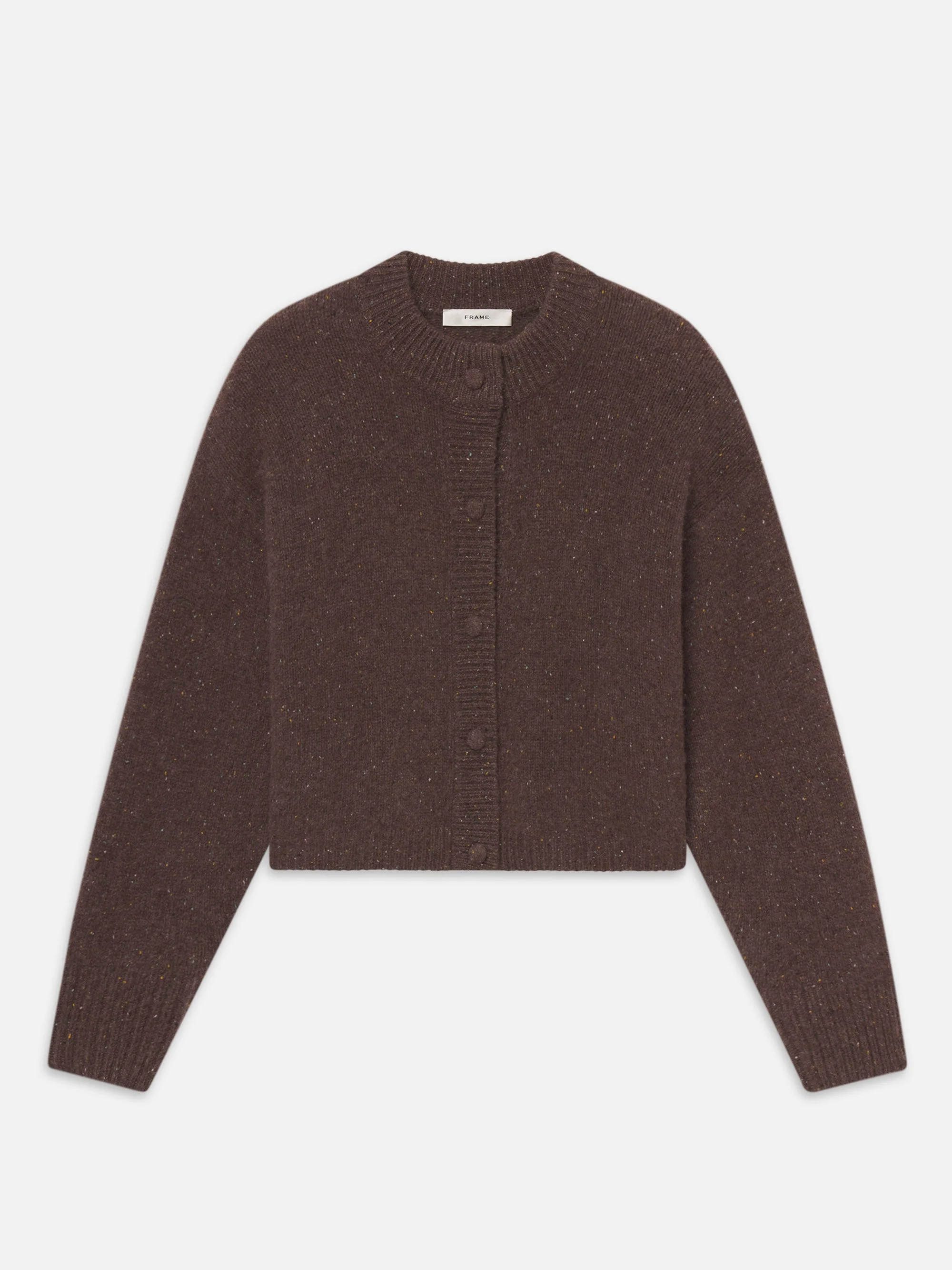 The Cashmere Fleck Cardi - 1