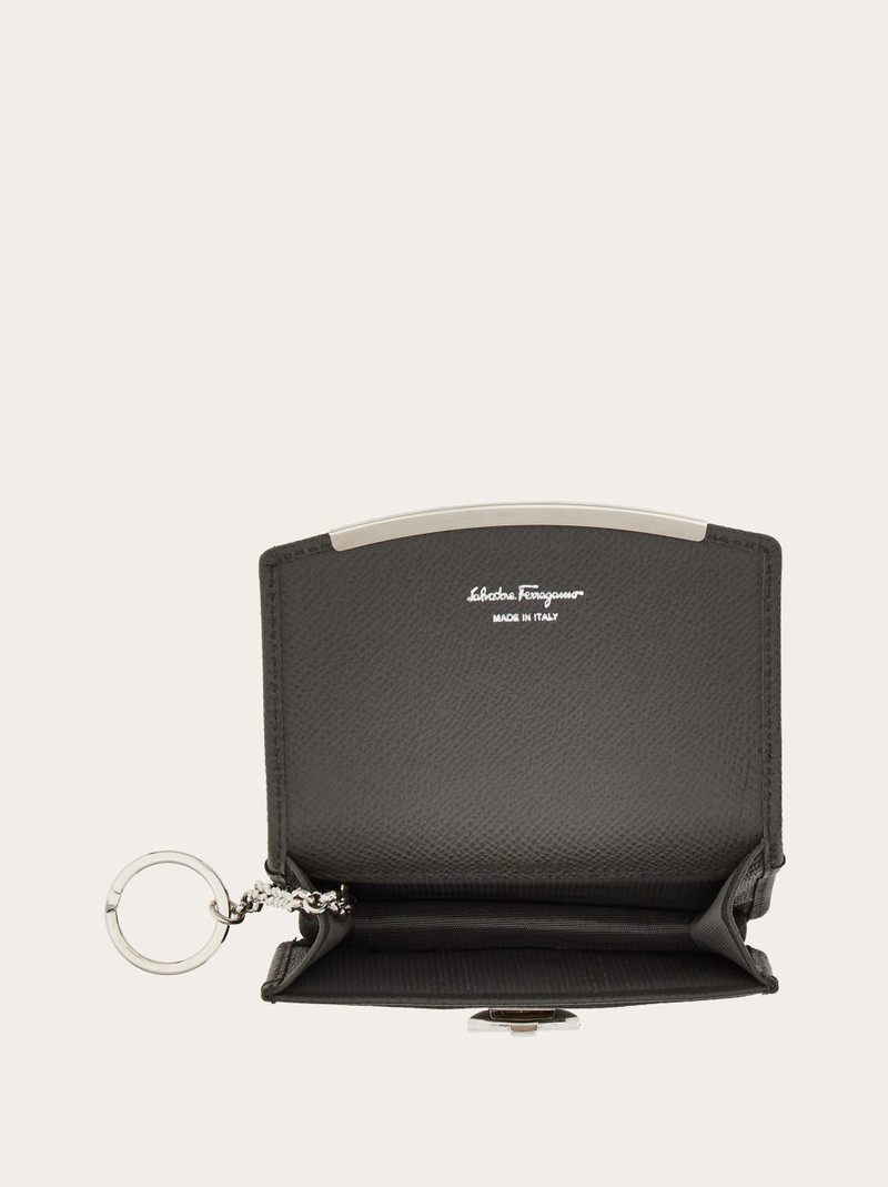 FERRAGAMO Gancini business card holder outlook