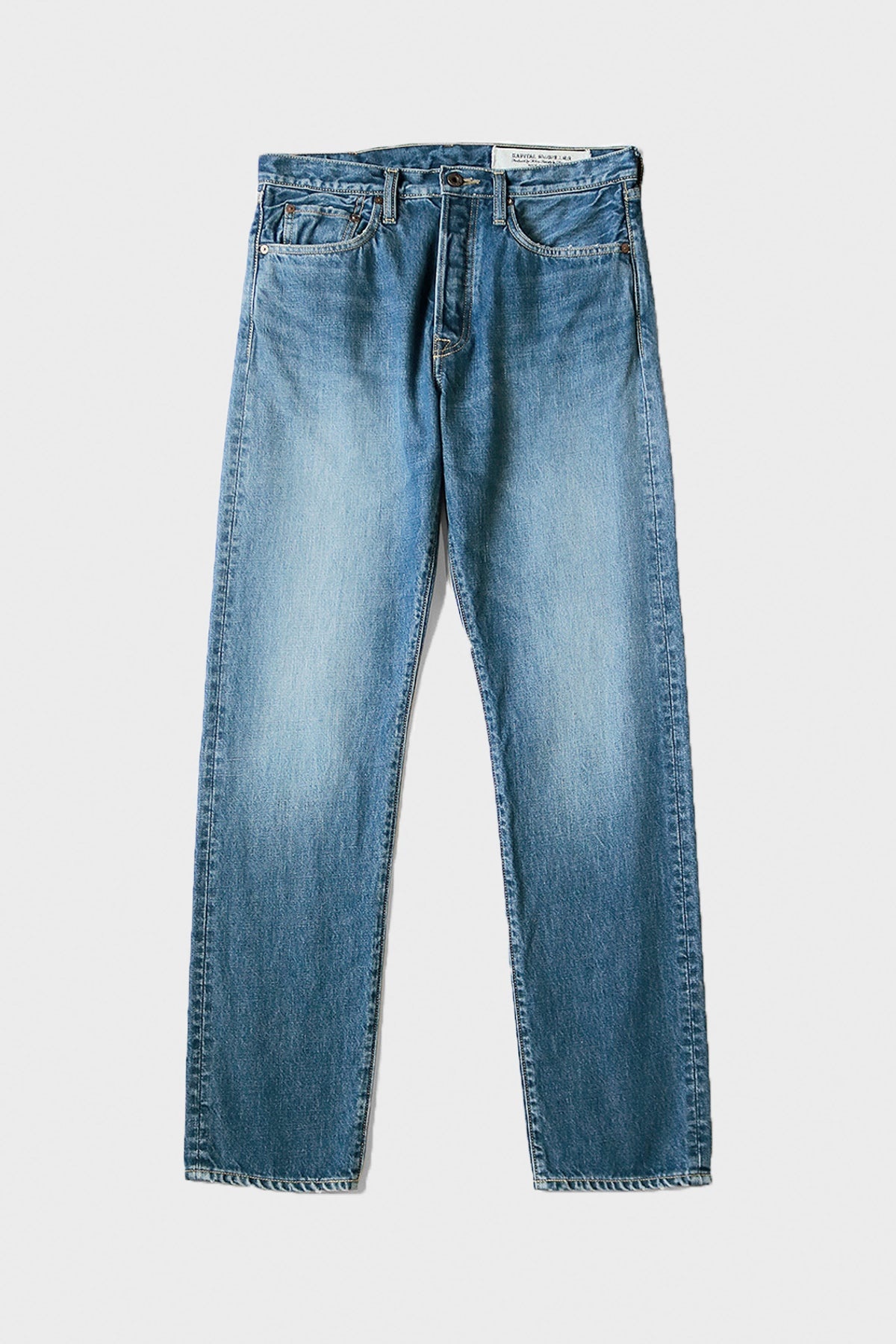 14oz Denim TH Straight - Midtone - 1