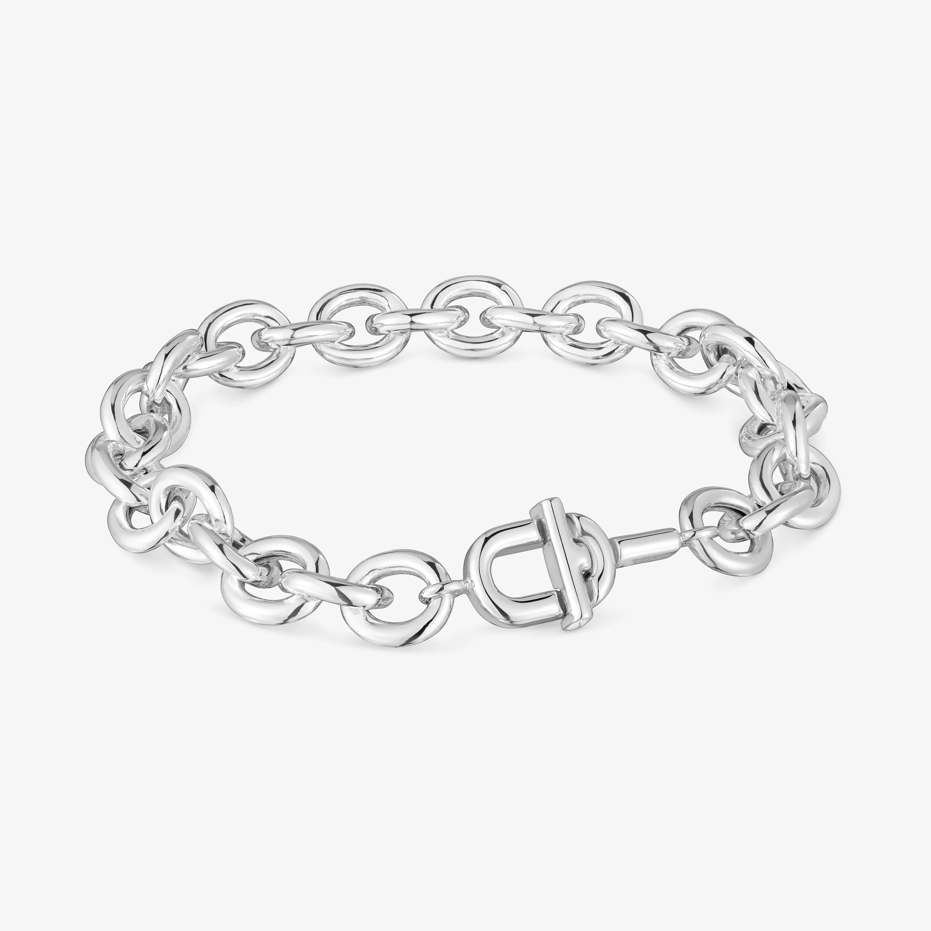 19 cm silver Chain bracelet TOUS MANIFESTO - 1