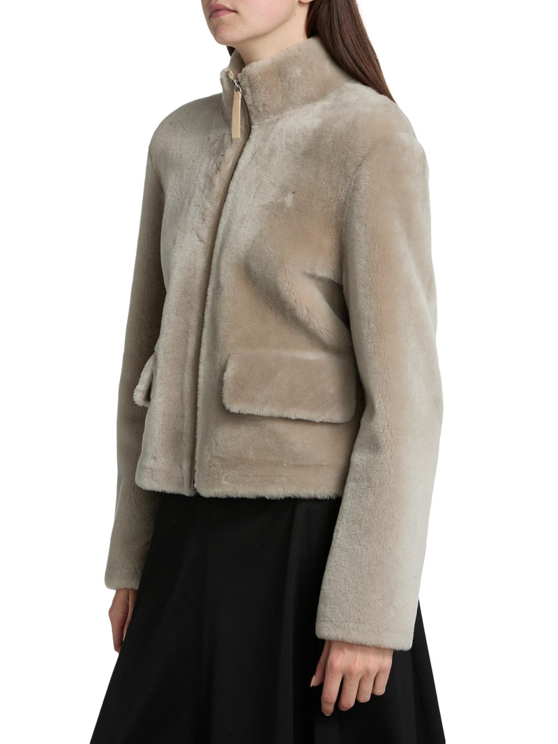Women's Scarlett Shearling Jacket - Sand 4