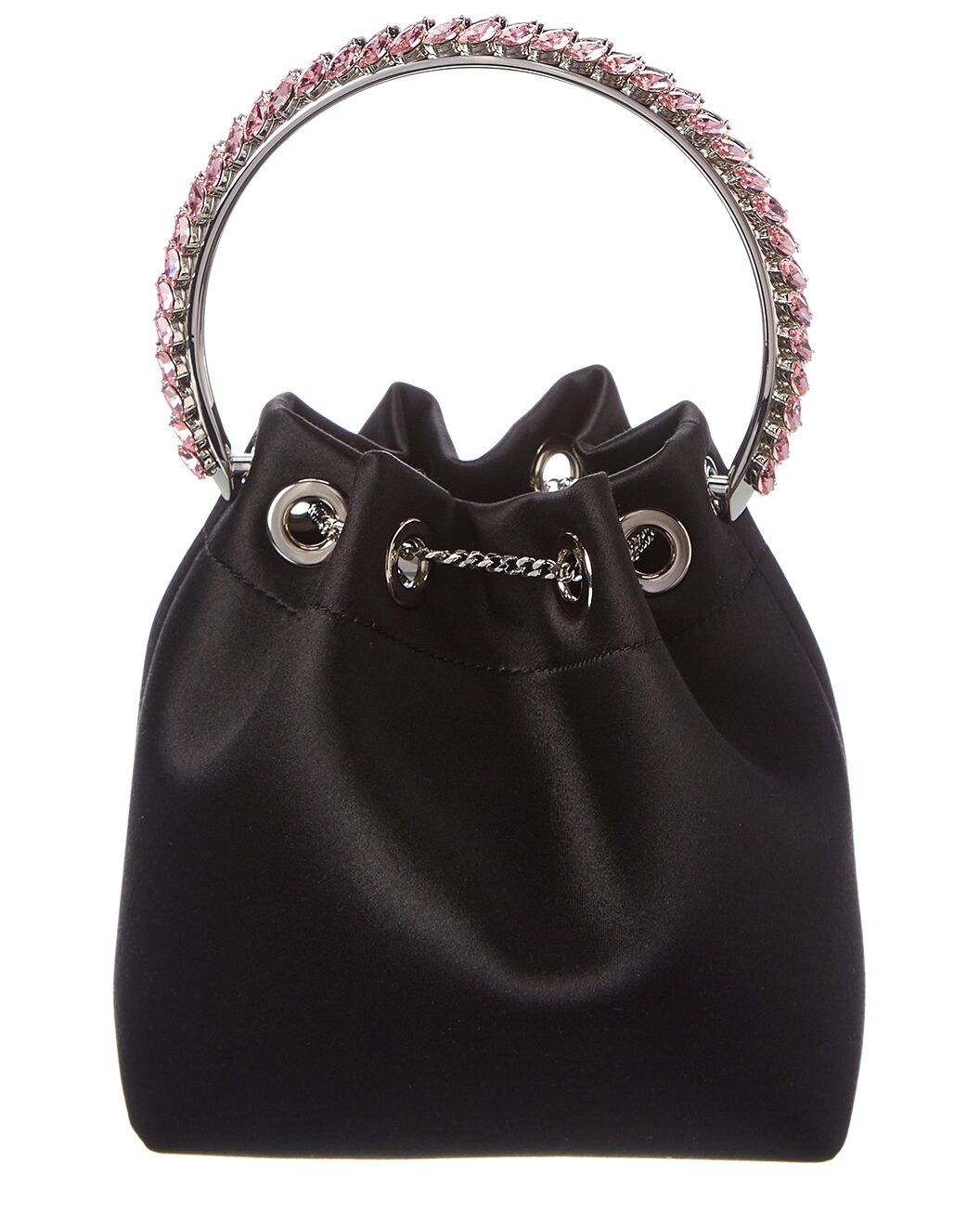 Jimmy Choo Bon Bon Satin Bucket Bag - 2