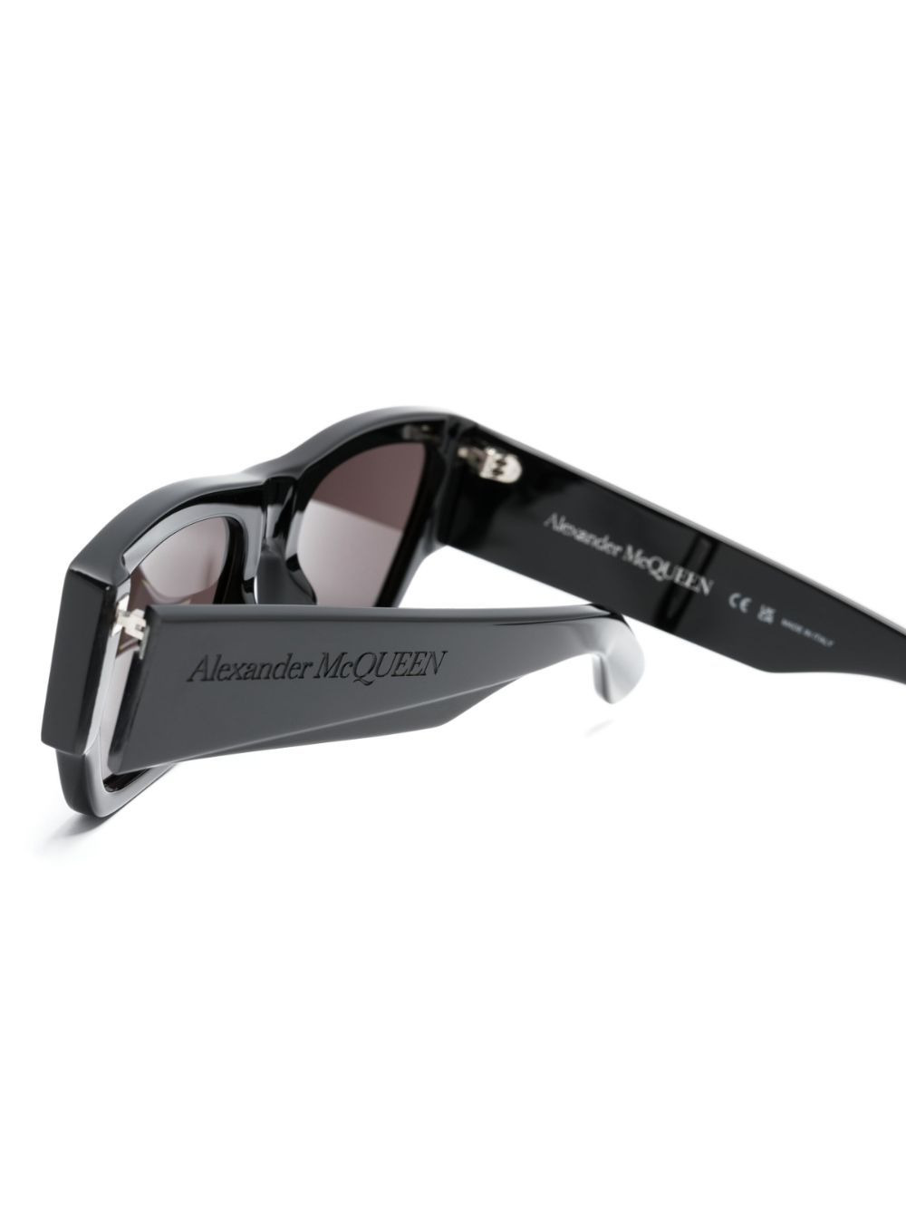 Angled rectangle-frame sunglasses - 3