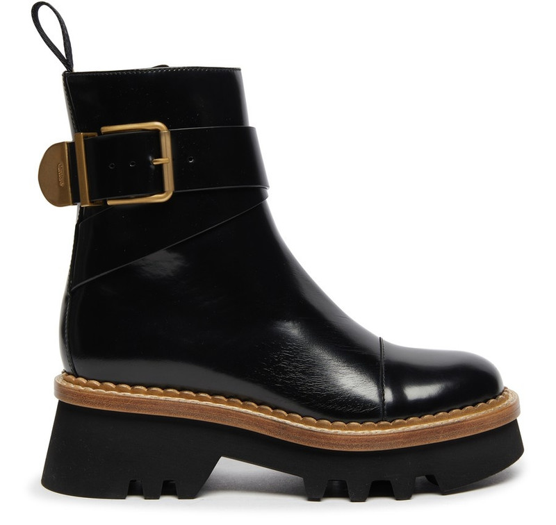 Owena leather ankle boots 1
