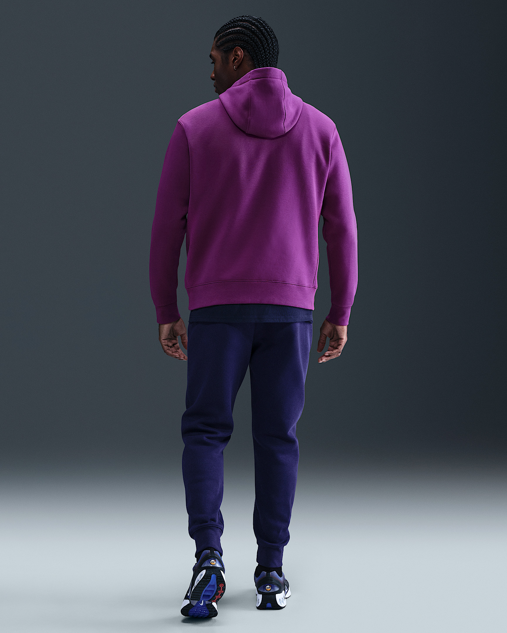 FC Barcelona Club Men's Nike Soccer Pullover Hoodie - 5