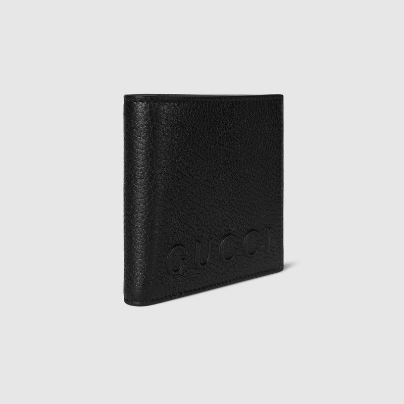 GUCCI Bi-fold wallet with logo outlook
