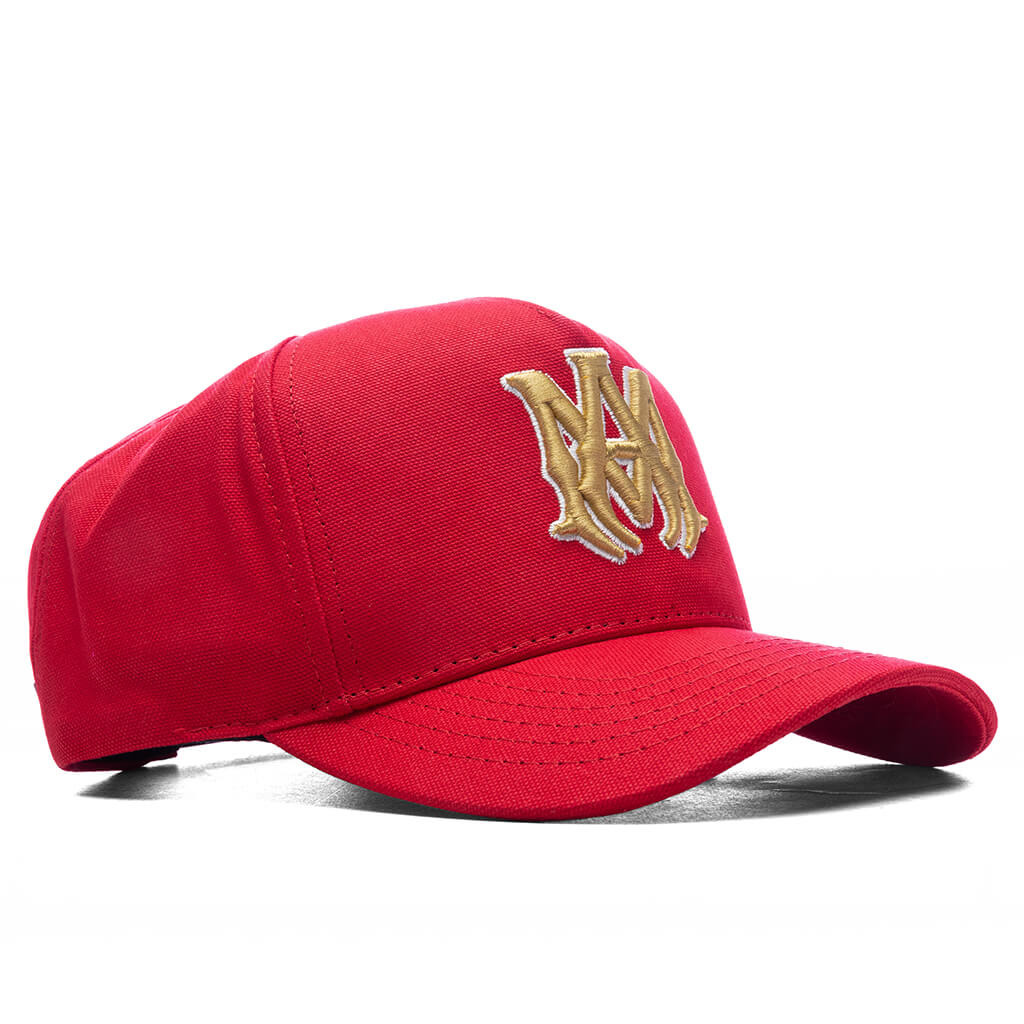 MA OUTLINE CANVAS HAT - VARSITY RED - 2