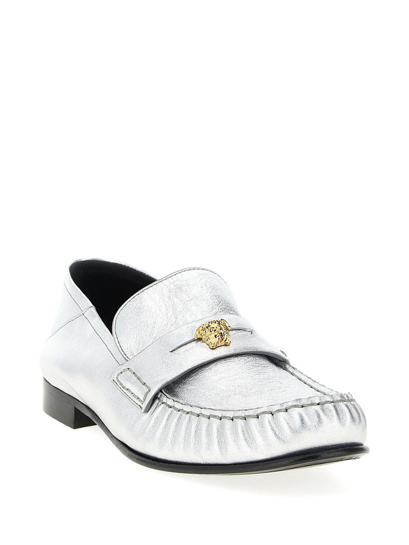 VERSACE La Medusa loafers outlook