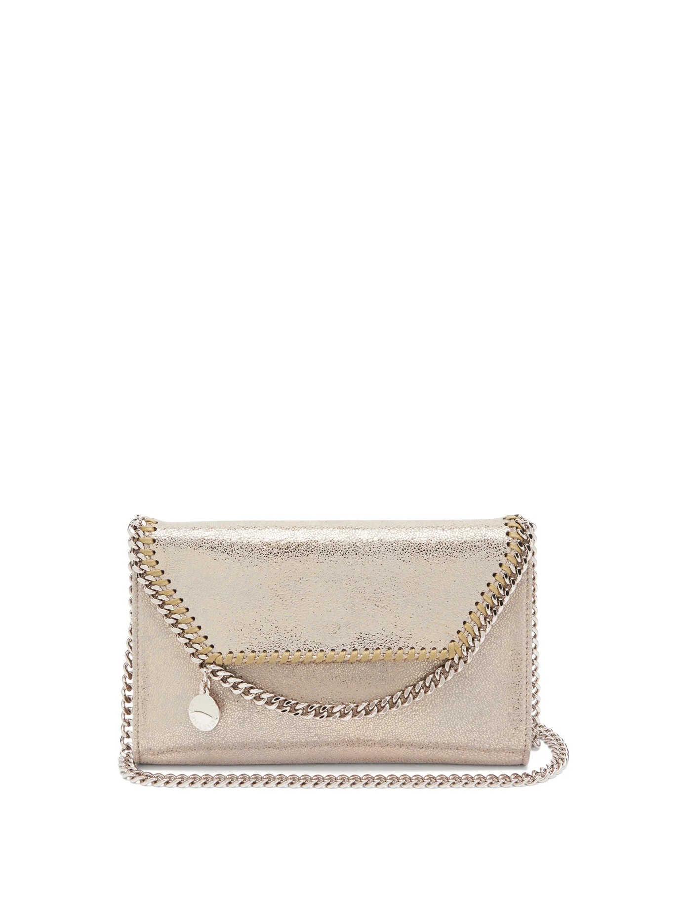 New Falabella mini faux-suede shoulder bag - 1