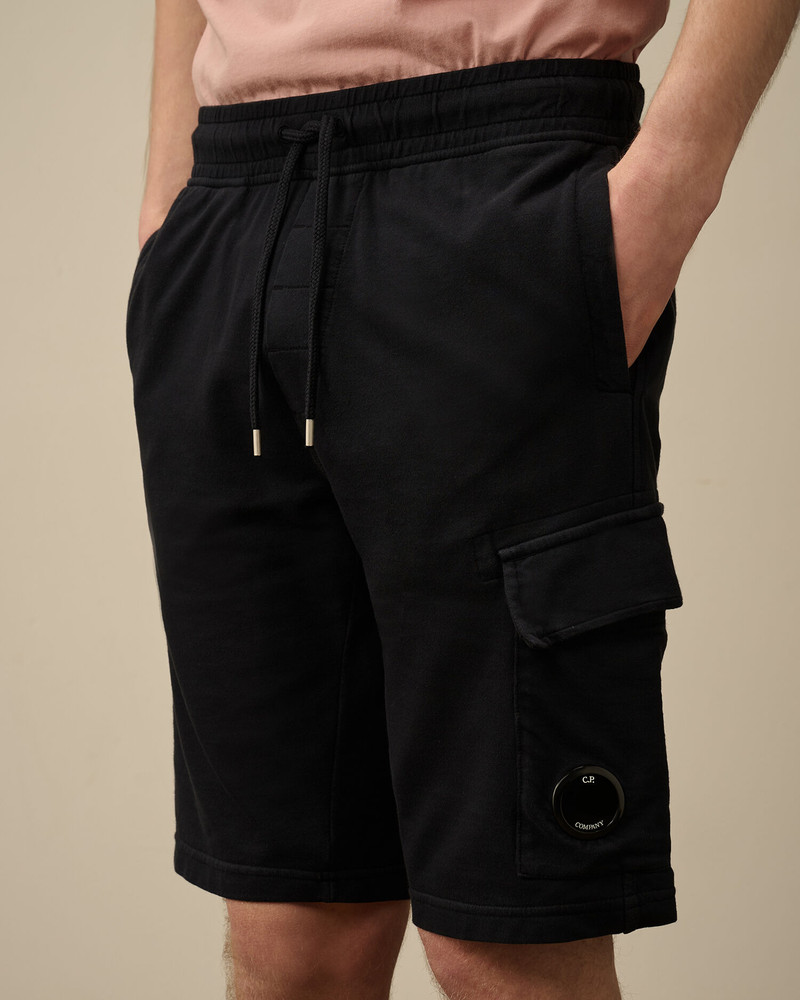 Light Fleece Cargo Lens Shorts 5