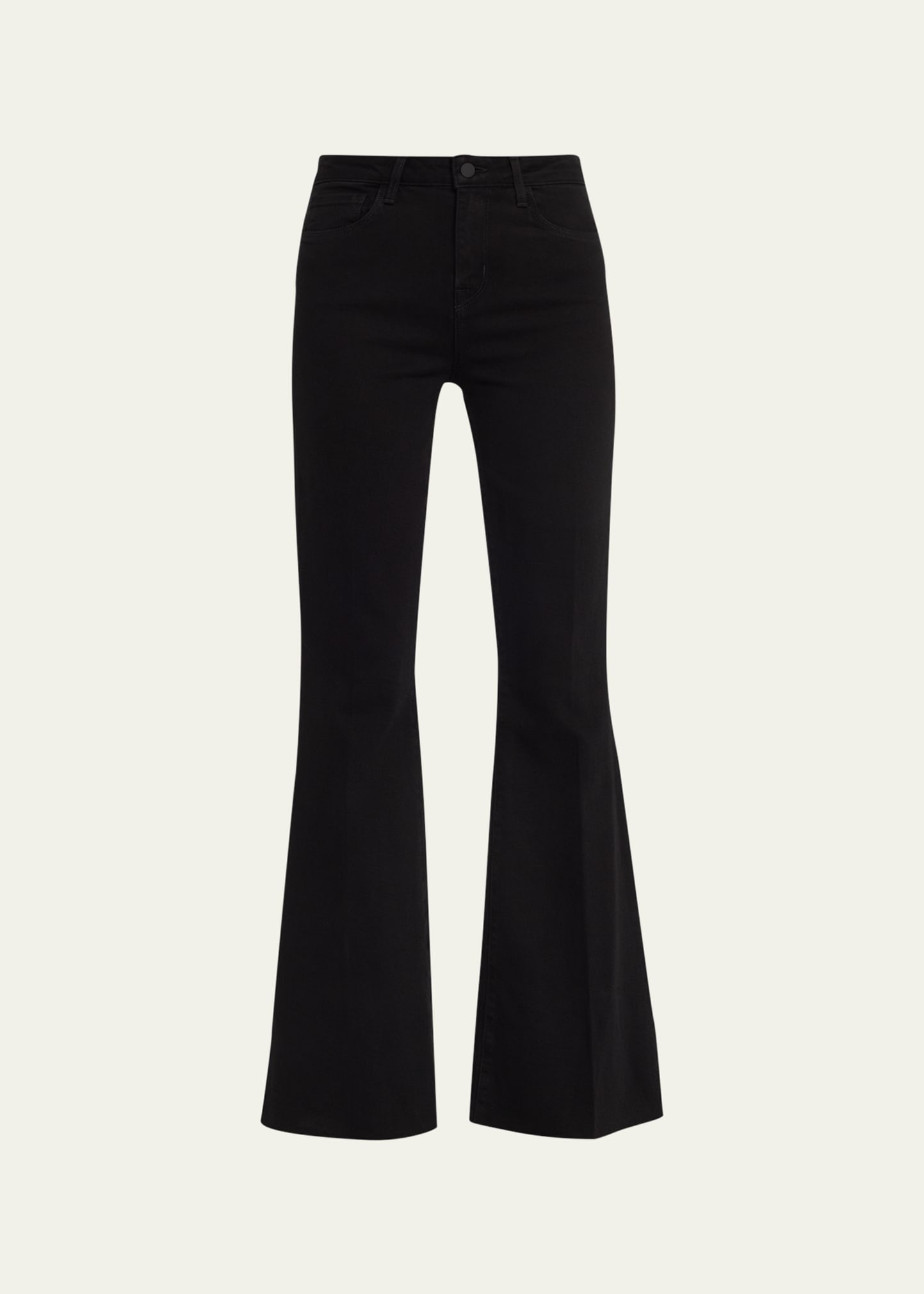 Sera High Rise Sneaker Flare Jeans - 1