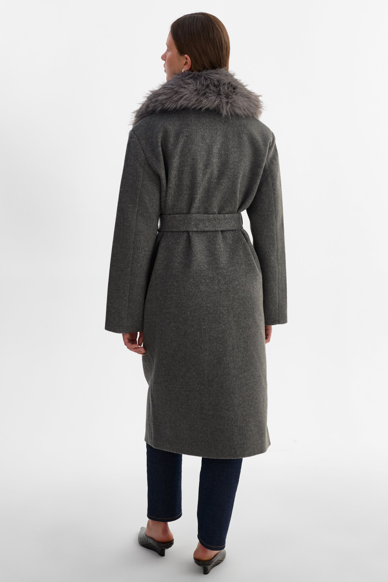 TILLIE | Belted Wool Coat 4