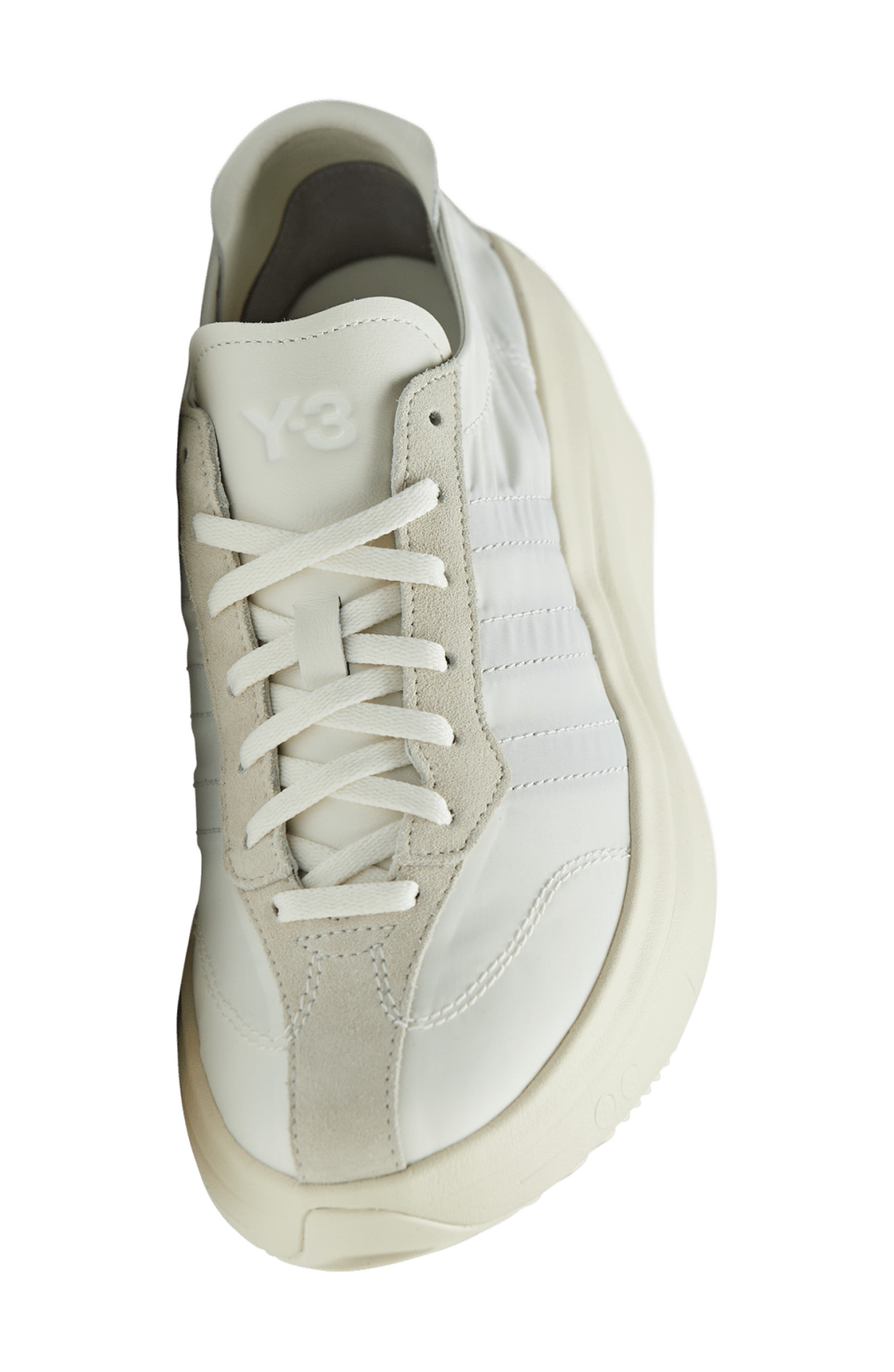 Y-3 Subaya Sneaker in Off White/Black/Aluminum at Nordstrom - 4