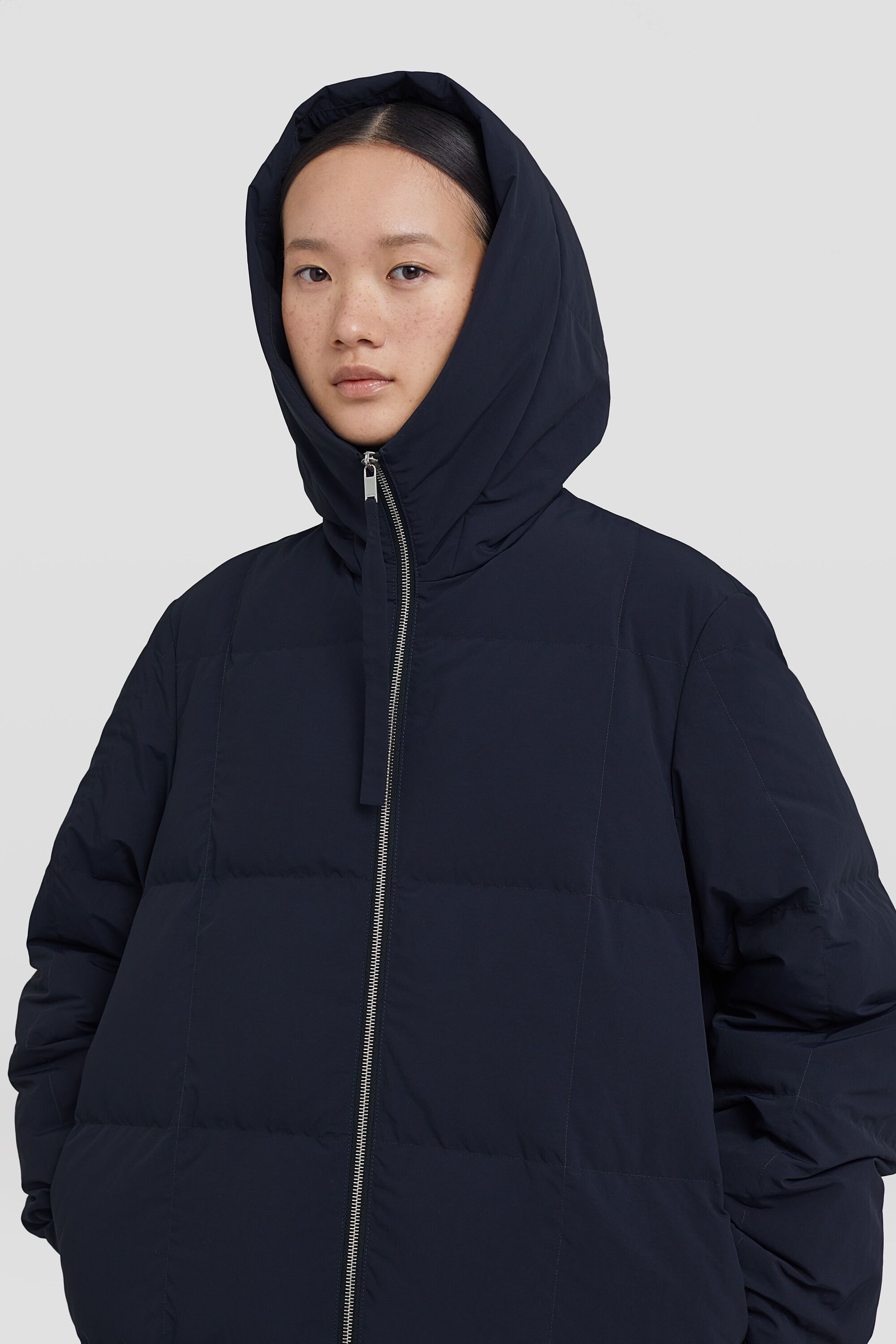 Quilted Down Jacket - 4