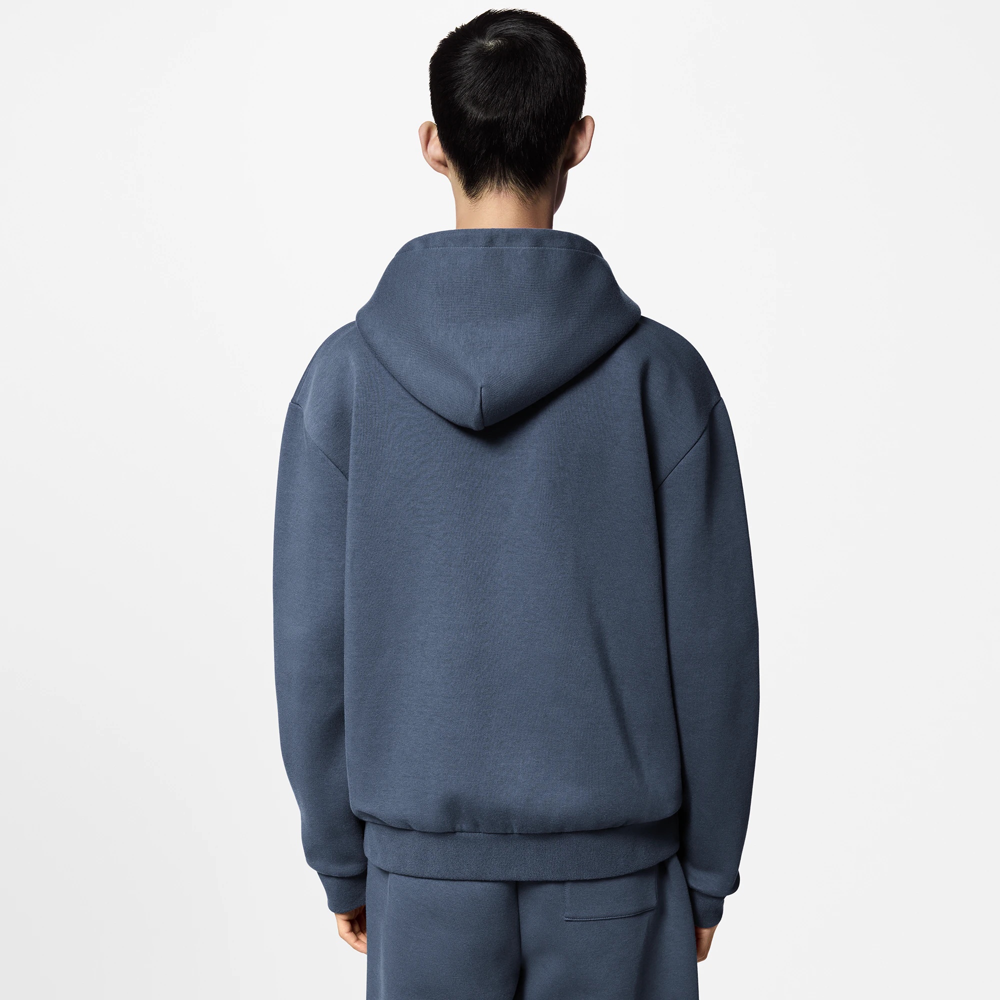 Embroidered Jersey Zip-Through Hoodie - 5