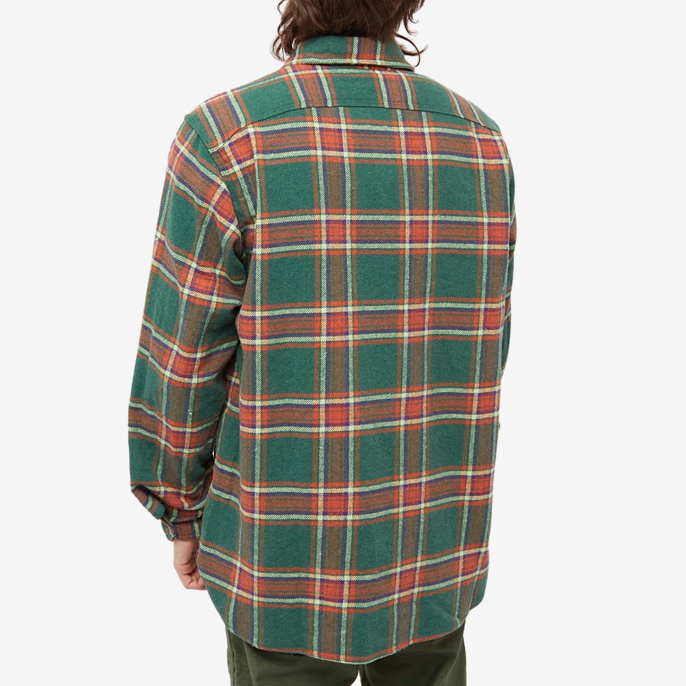 Engineered Garments Plaid Flannel Work Shirt - 3