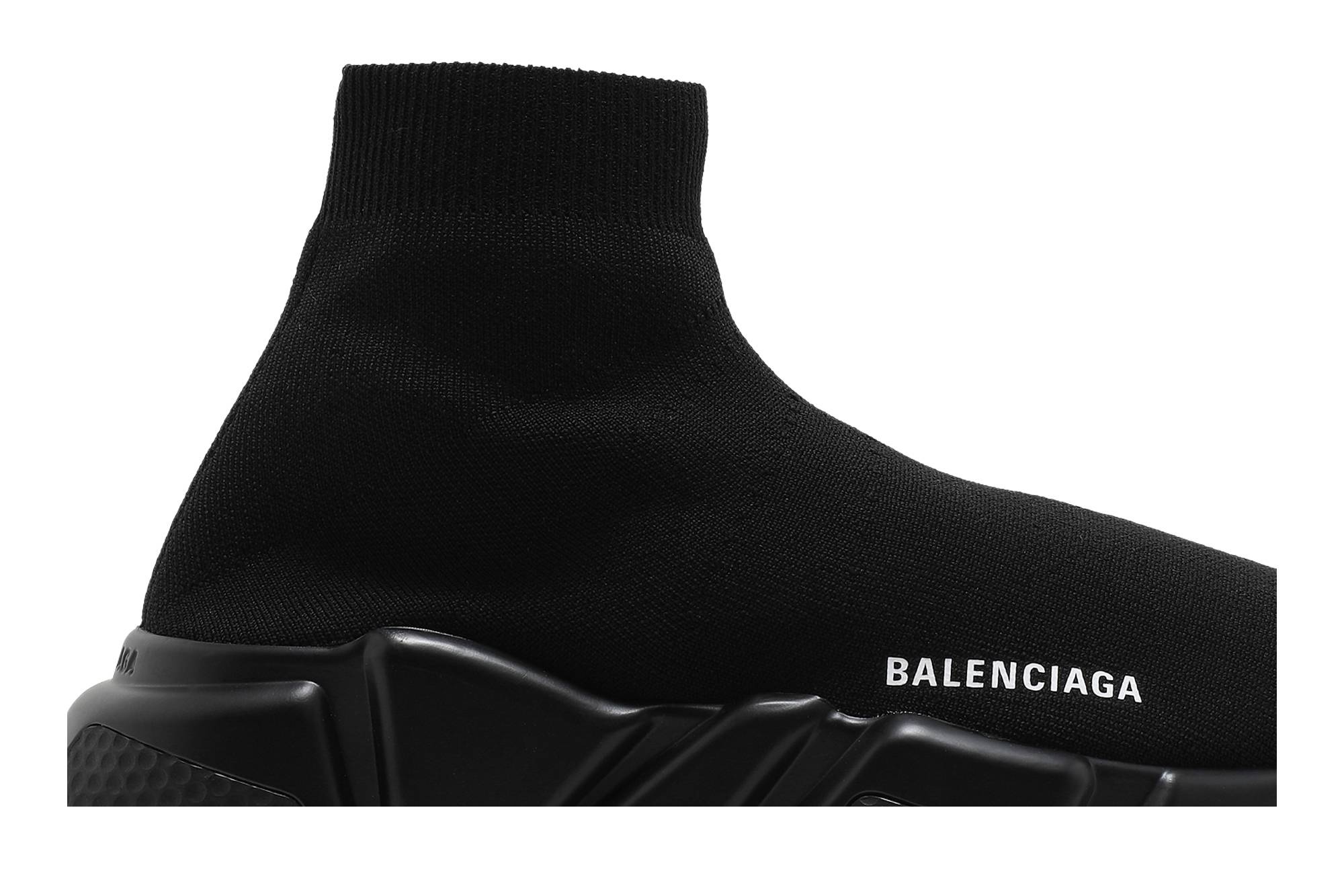 Balenciaga Wmns Speed Recycled Sneaker 'Black' - 2