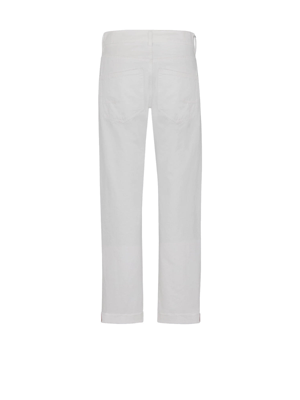 WHITE DENIM BOYFRIEND JEANS - 2