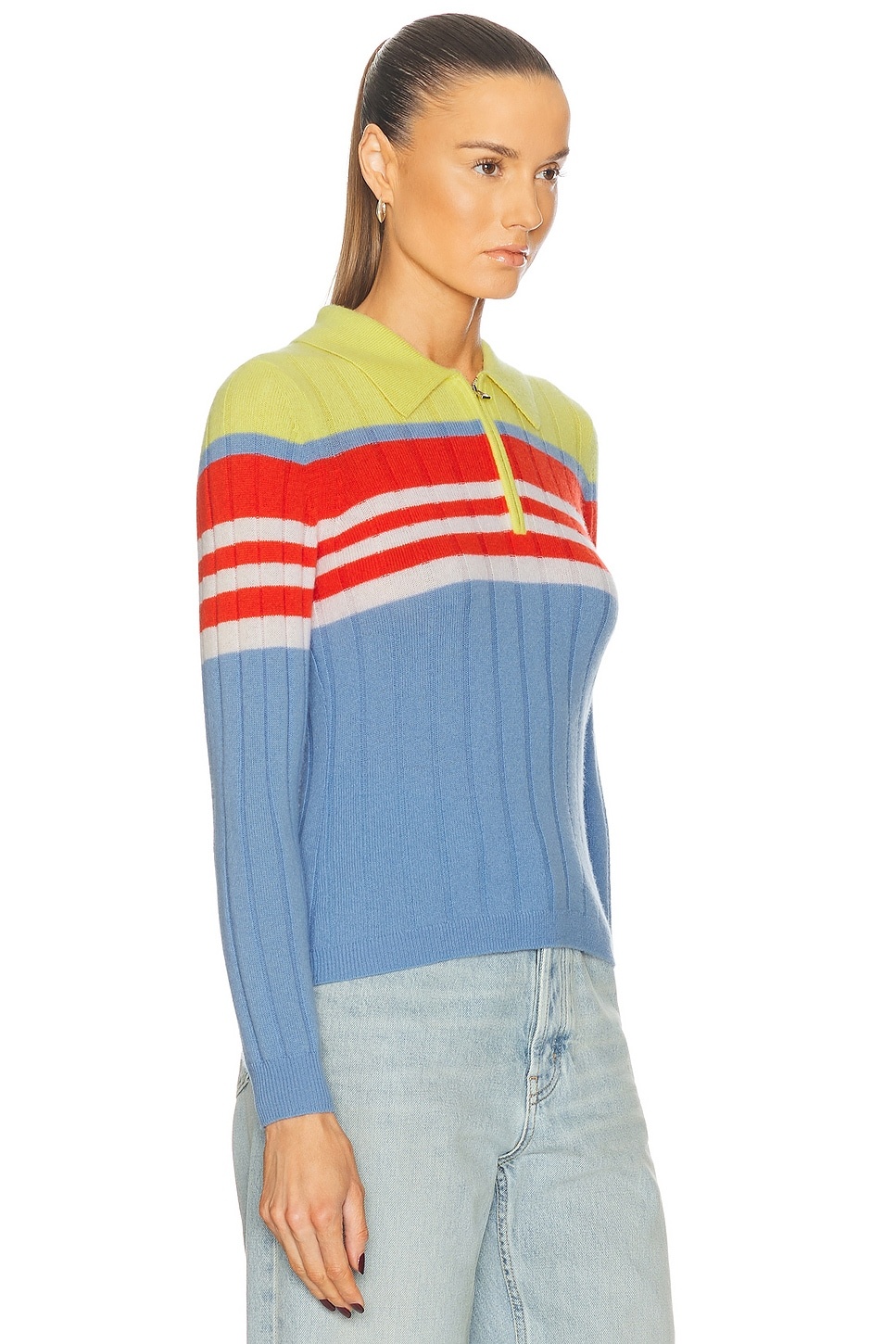 Track Polo Cashmere Sweater - 2