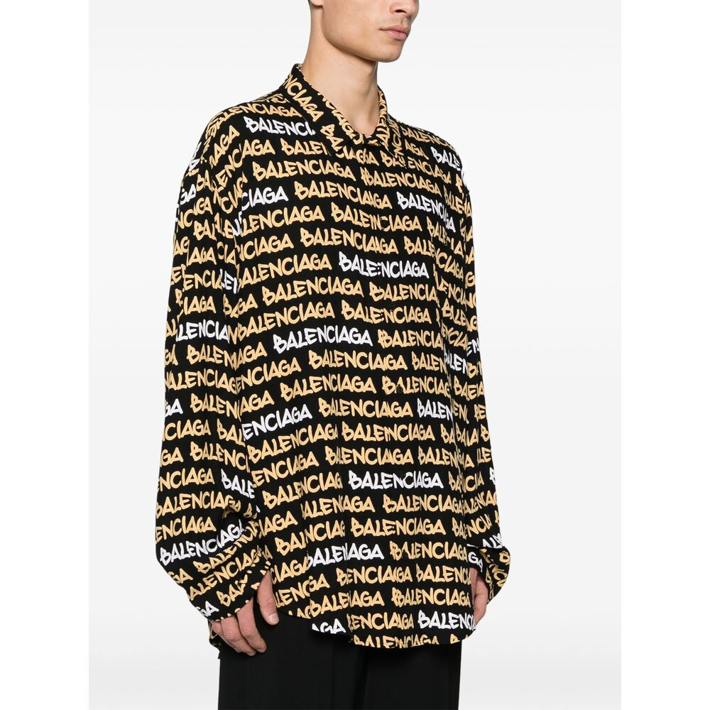 Balenciaga Black Shirts Men - 2