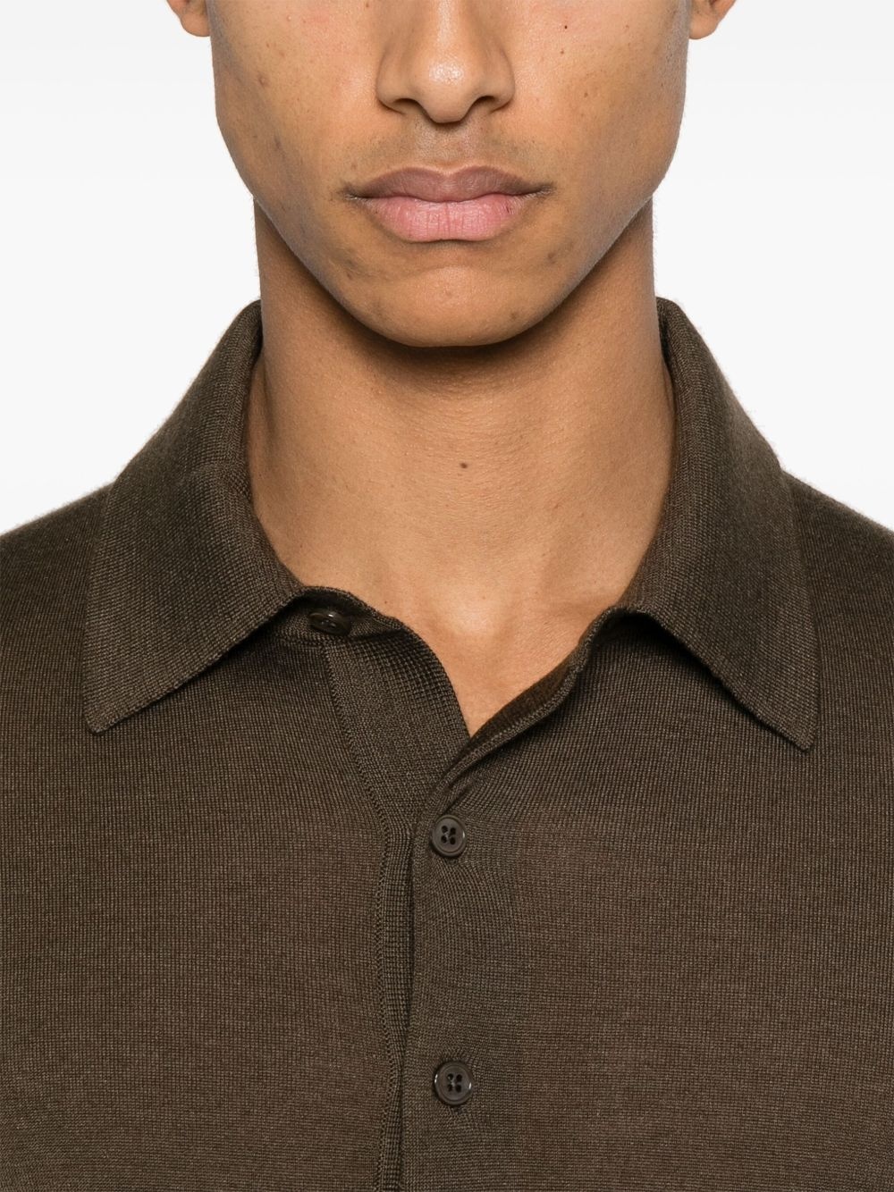 long-sleeves polo shirt - 4