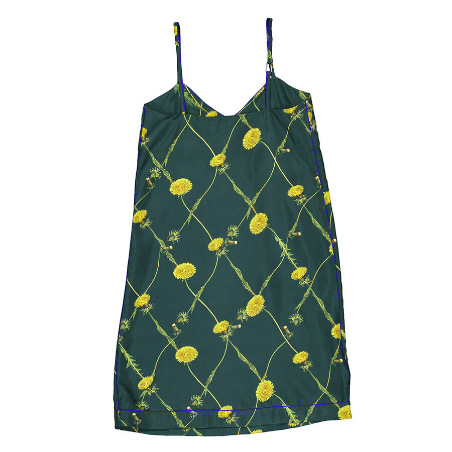 Burberry Dandelion Print Silk Dress - 7