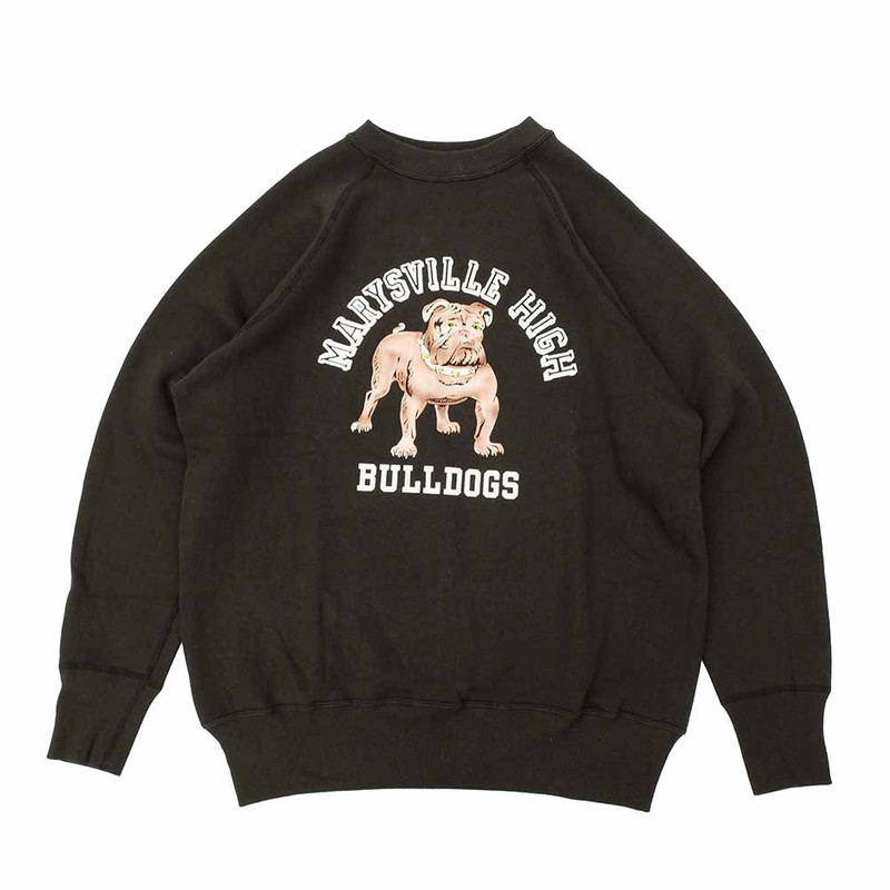 Warehouse & Co. Lot.409 - RAGLAN CREW SWEAT - MARYSVILLE HIGH - 409MAR-25 outlook