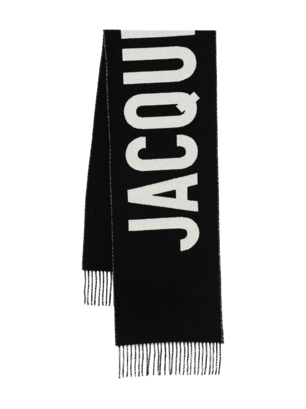 LOGO-EMBROIDERED SCARF - 1
