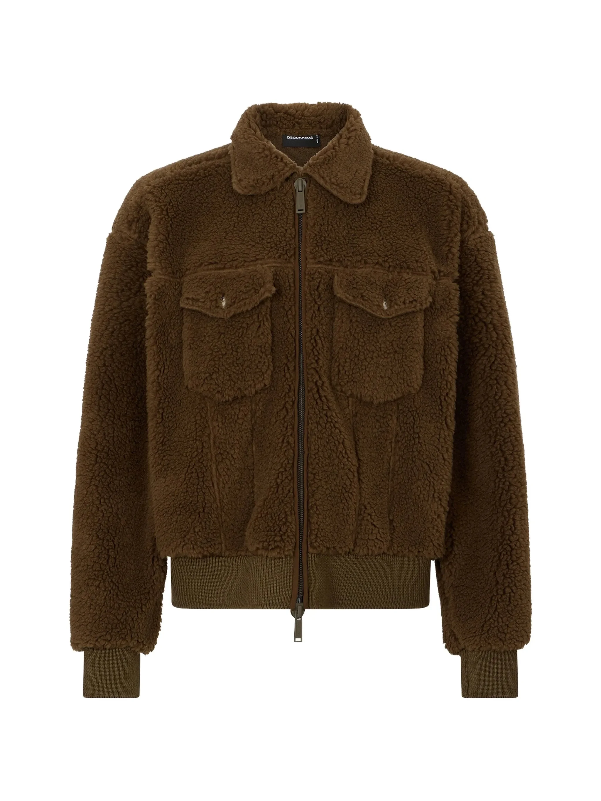 Dsquared2 Teddy Oversized Jean Jacket - 1
