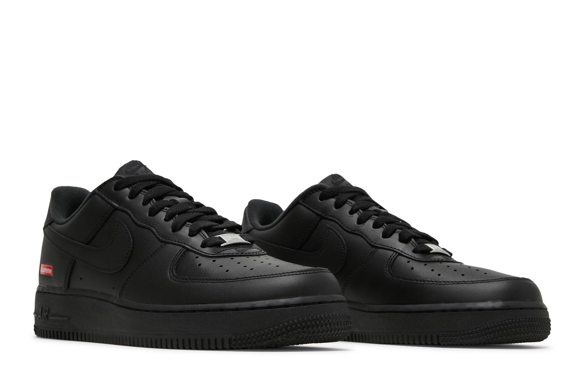 Supreme x Air Force 1 Low 'Box Logo - Black' - 8