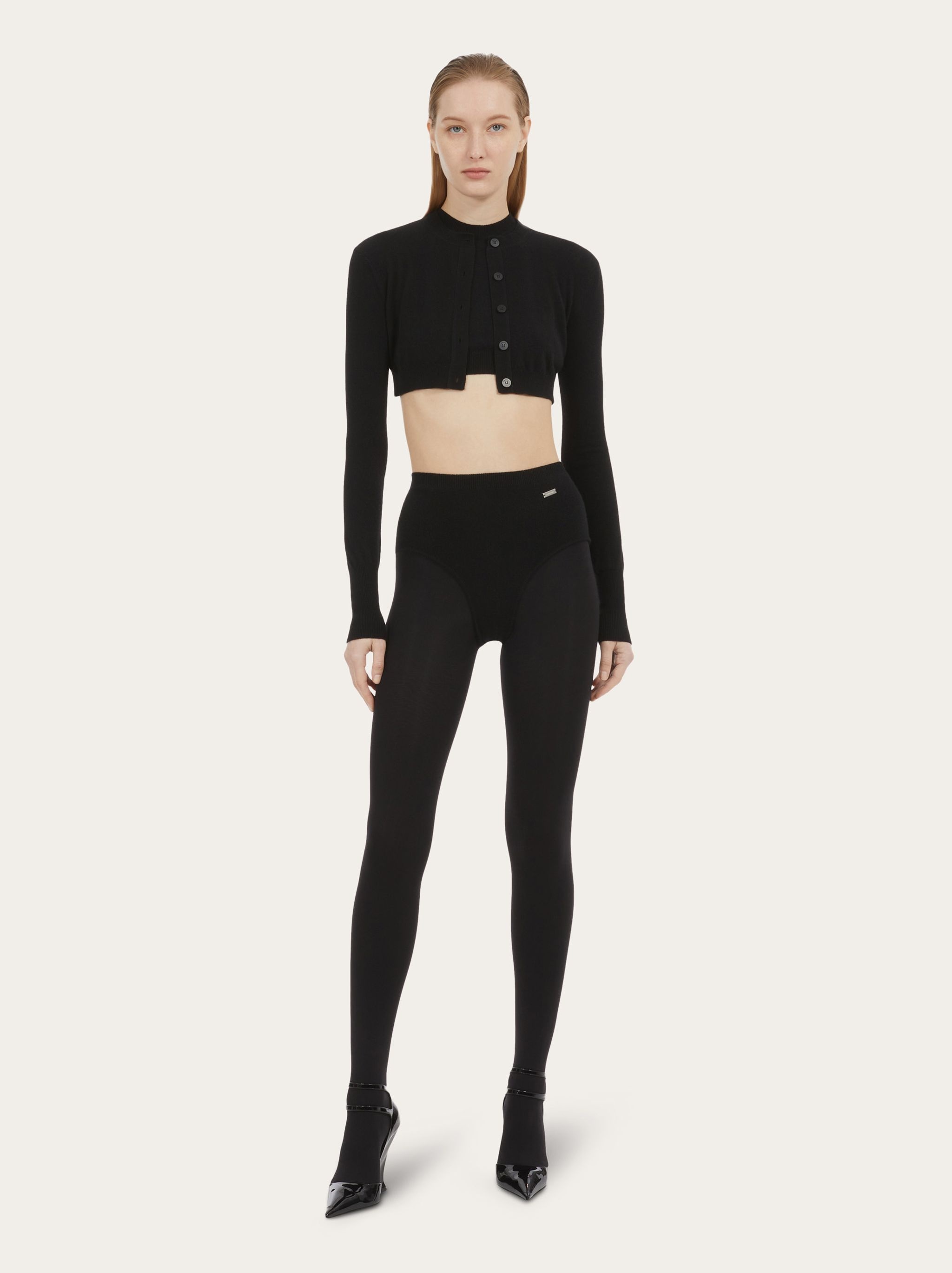 Cropped cardigan - 5